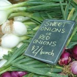 N. Asheville Tailgate - Onions and scallions N. Asheville Tailgate has all ORGANIC locally grown foods!